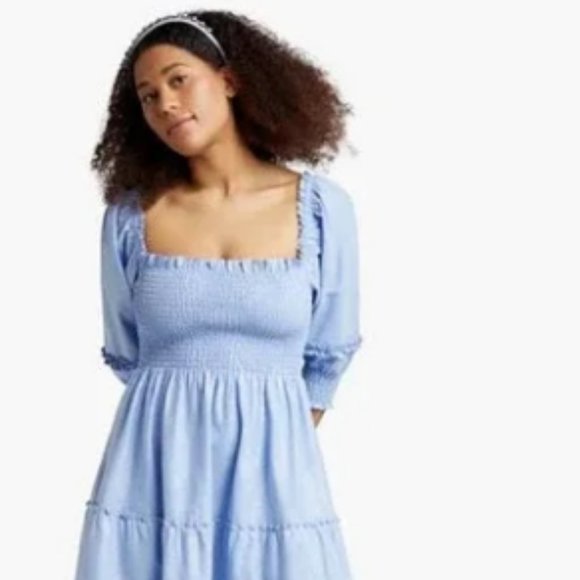 Hill House Dresses Hill House Nesli Gingham Retired Rare Poshmark